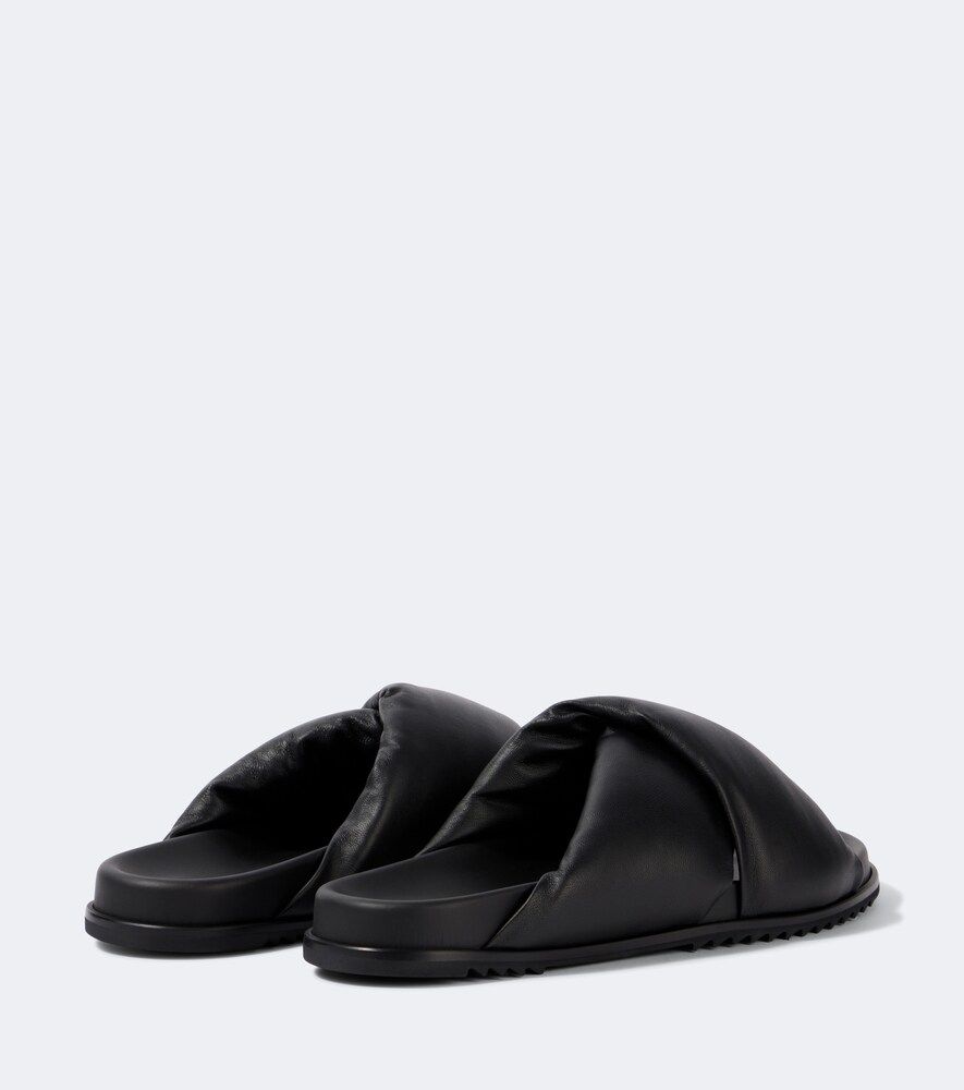 Donut Granola leather sandals - Rick Owens - Modalova