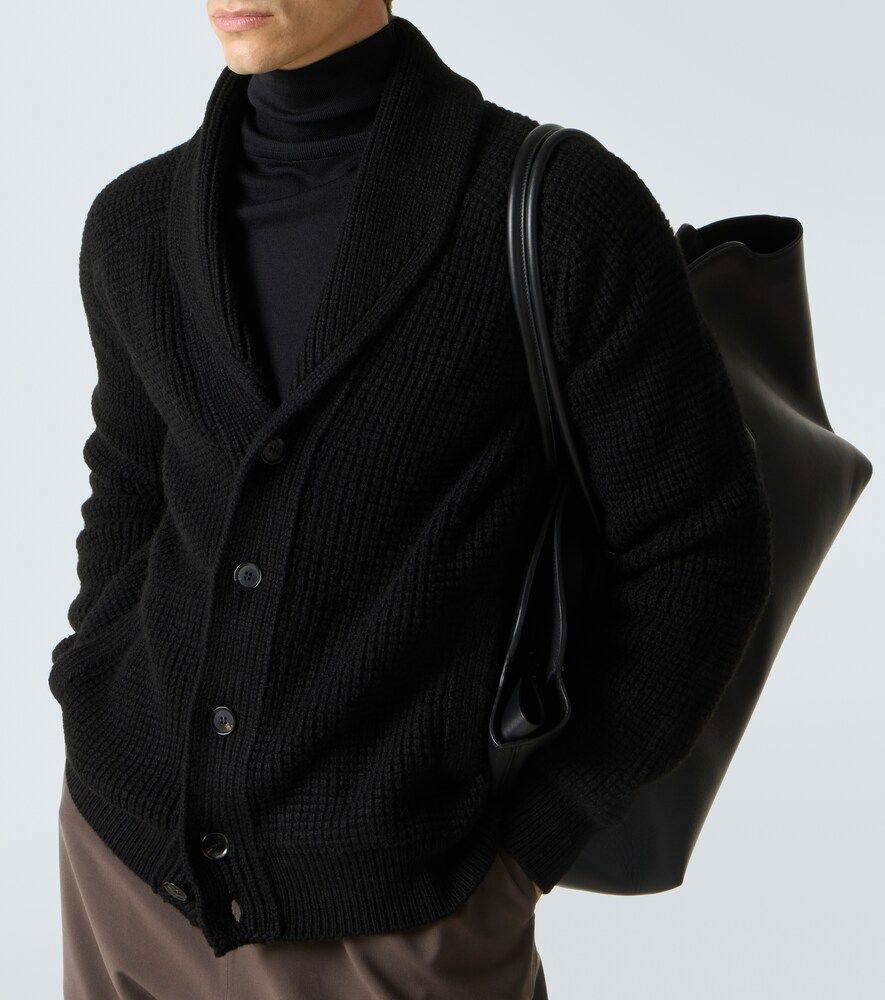 Waffle-knit cashmere-blend cardigan - Zegna - Modalova