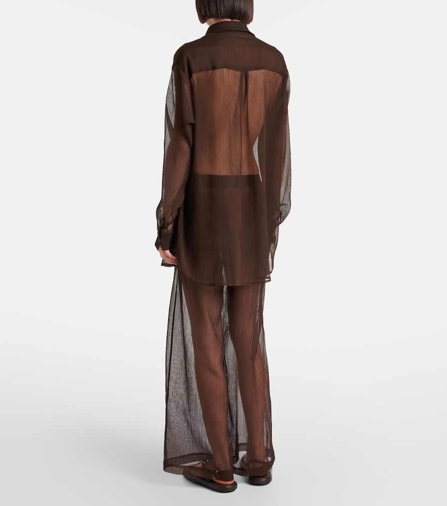 Jade Swim Mika sheer shirt - Jade Swim - Modalova