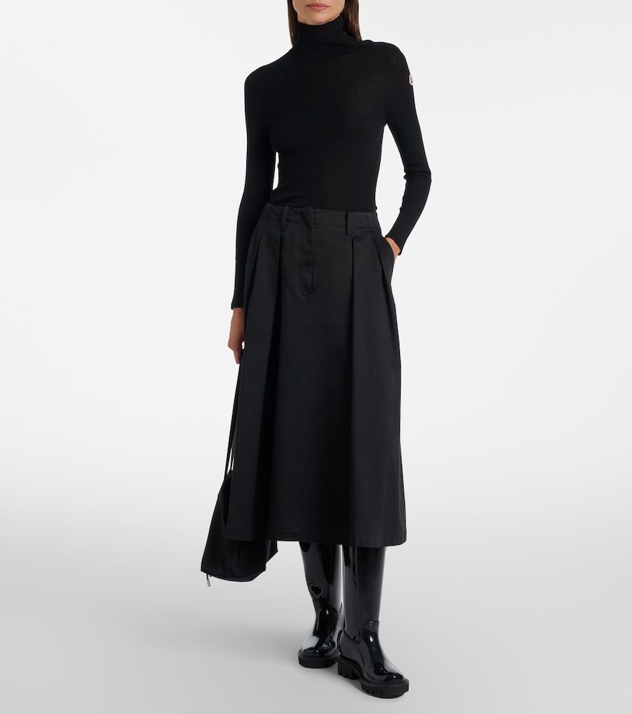 Jersey de cuello alto de lana virgen - Moncler - Modalova