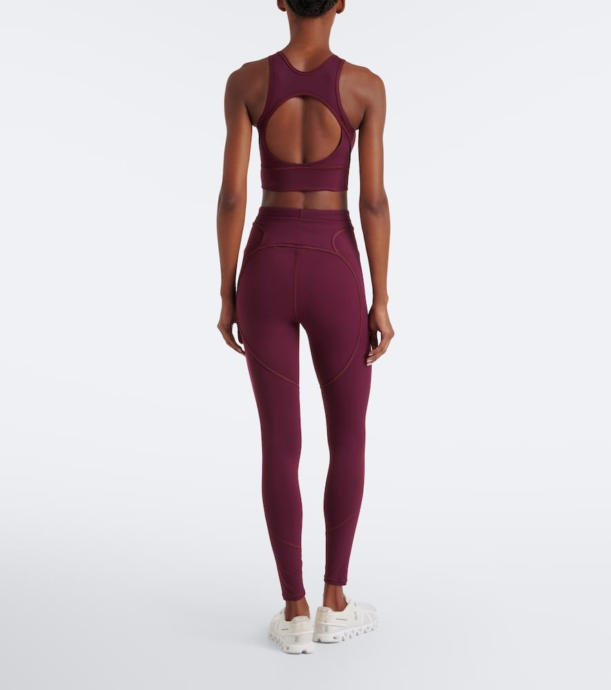 Crop top con logo - Adidas by Stella McCartney - Modalova