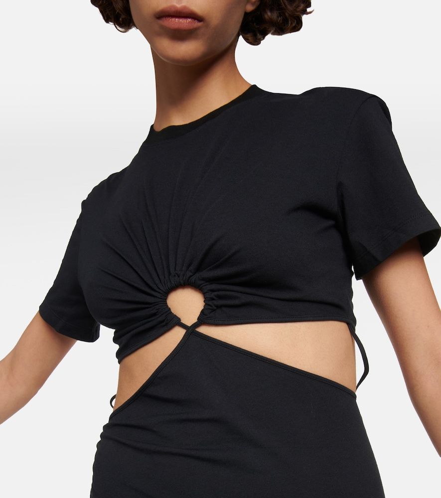 Vestido camisero en jersey de algodón - Nensi Dojaka - Modalova