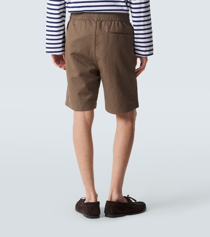 Sunspel Cotton and linen shorts - Sunspel - Modalova