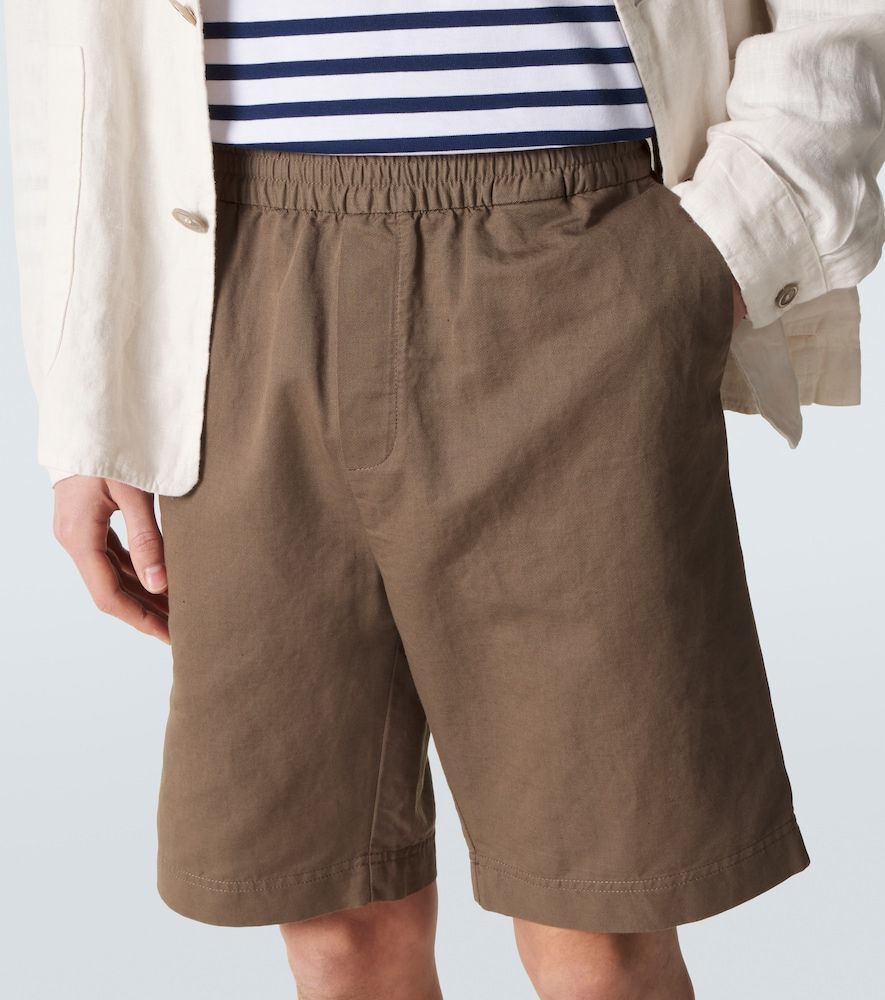 Sunspel Cotton and linen shorts - Sunspel - Modalova