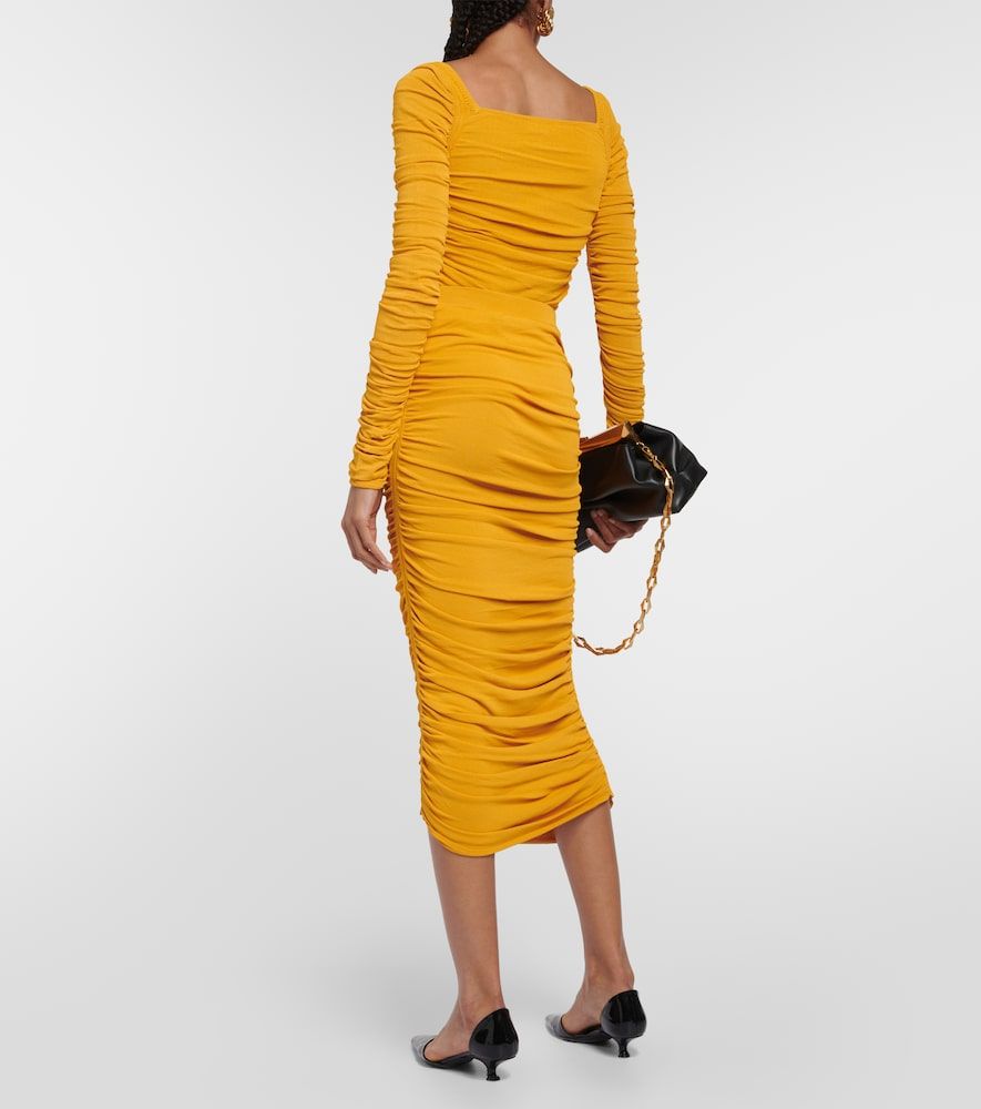 Gonna midi Chukwu in jersey con ruches - Altuzarra - Modalova