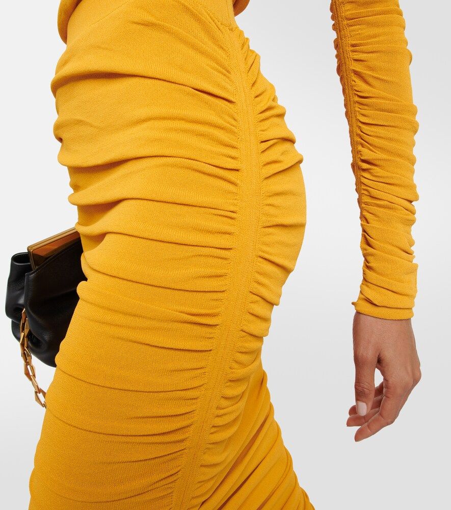 Gonna midi Chukwu in jersey con ruches - Altuzarra - Modalova