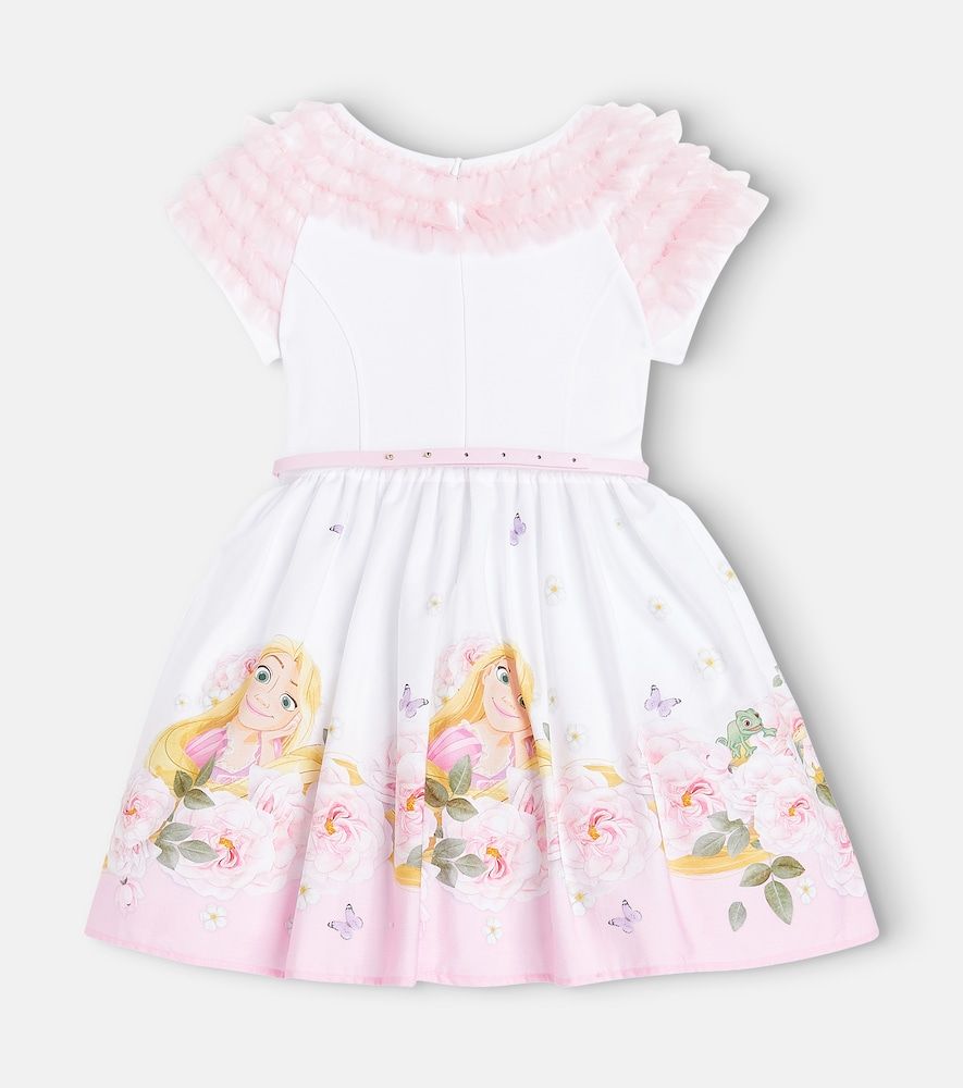Vestido de algodón estampado - Monnalisa - Modalova