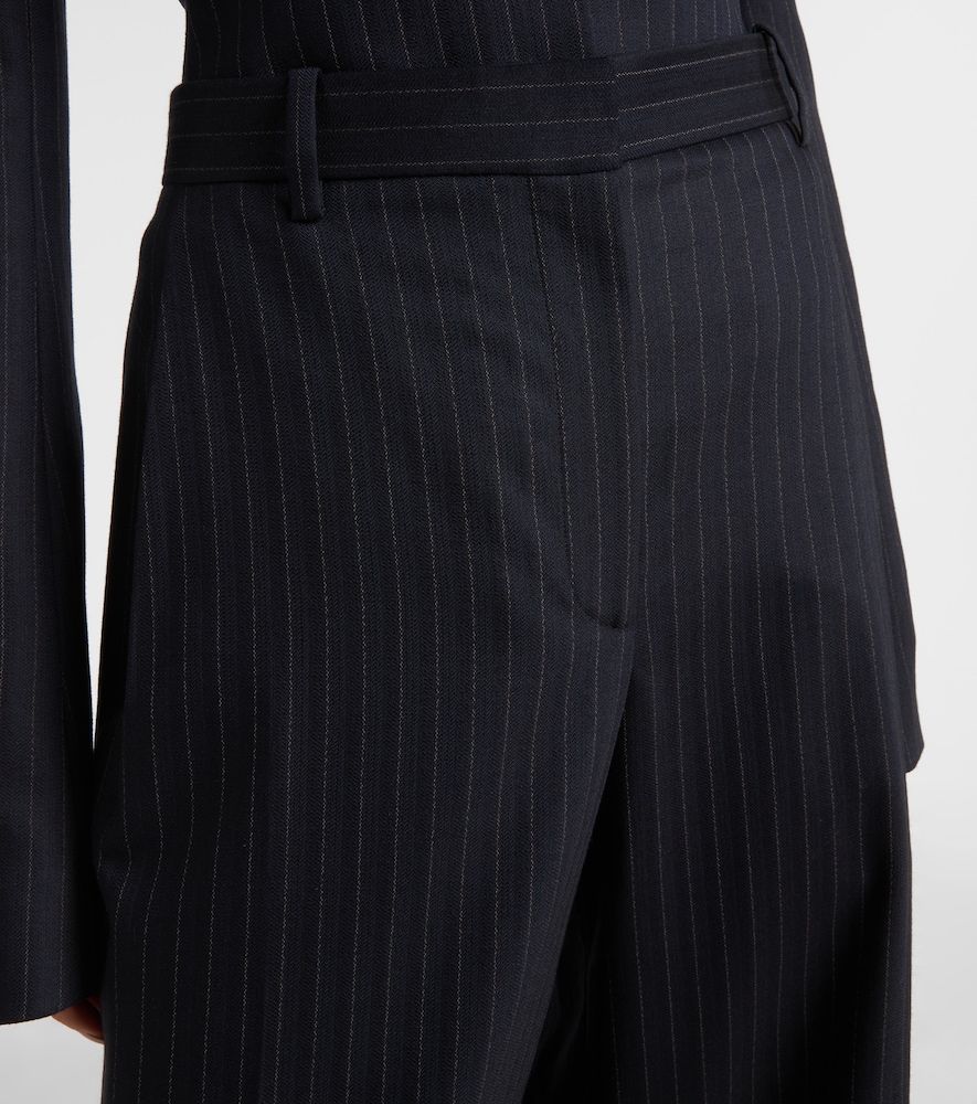 Pantalones anchos Linden de tiro alto a rayas - Khaite - Modalova