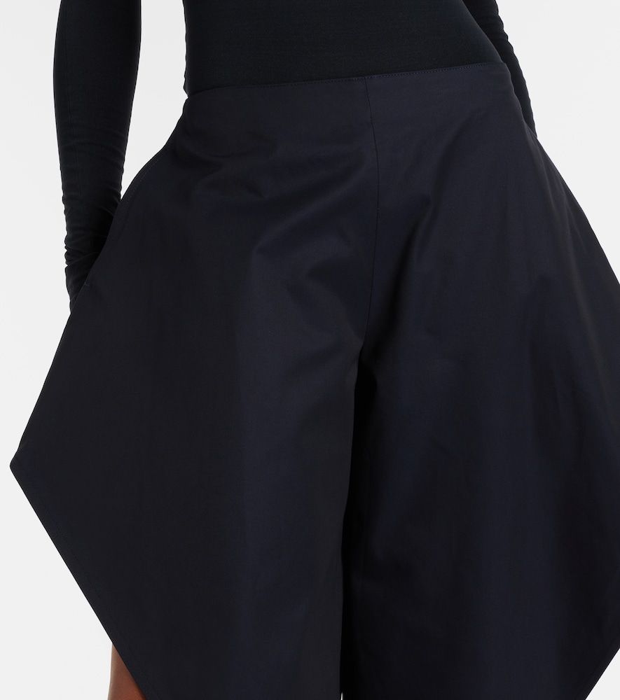 Alaïa Pantalones tapered de gabardina de algodón - Alaia - Modalova