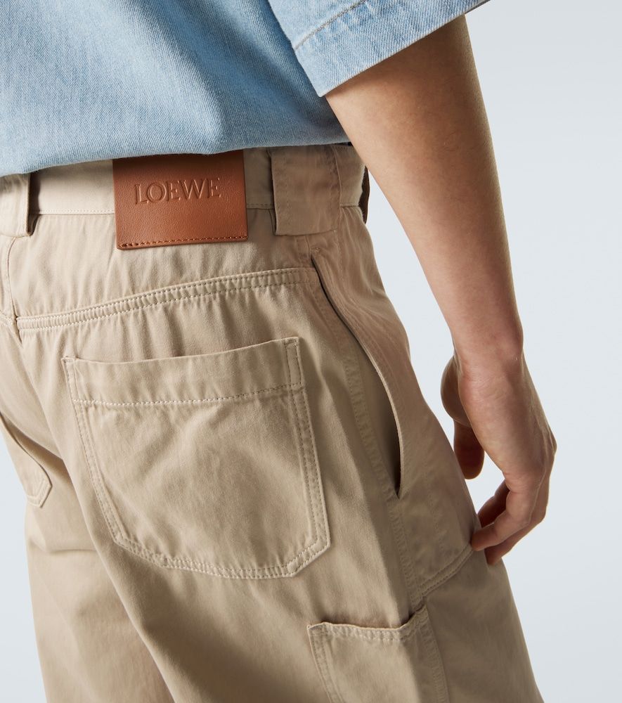 Paula's Ibiza cotton canvas straight pants - Loewe - Modalova