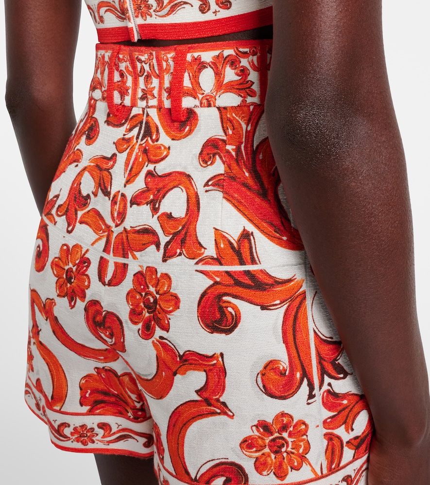 Shorts Majolica estampados - Dolce&Gabbana - Modalova