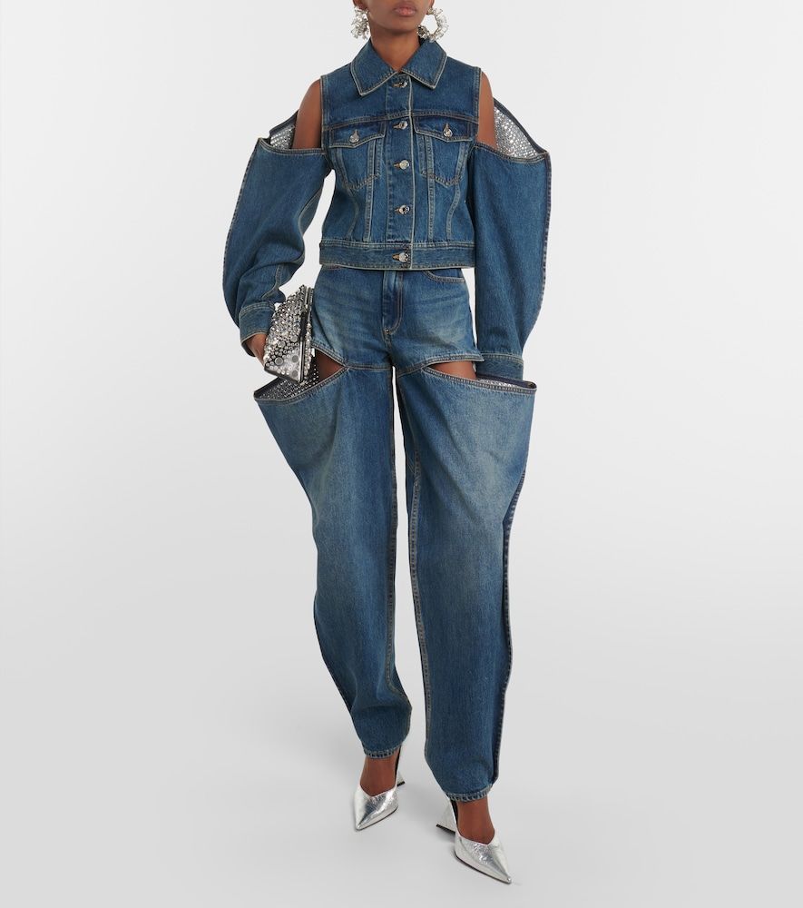 Area Giacca di jeans con cut-out - Area - Modalova