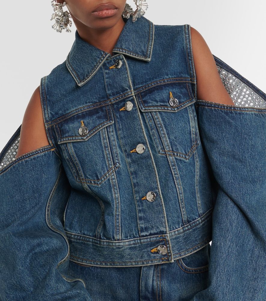 Area Giacca di jeans con cut-out - Area - Modalova