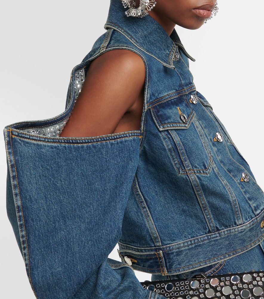 Area Giacca di jeans con cut-out - Area - Modalova