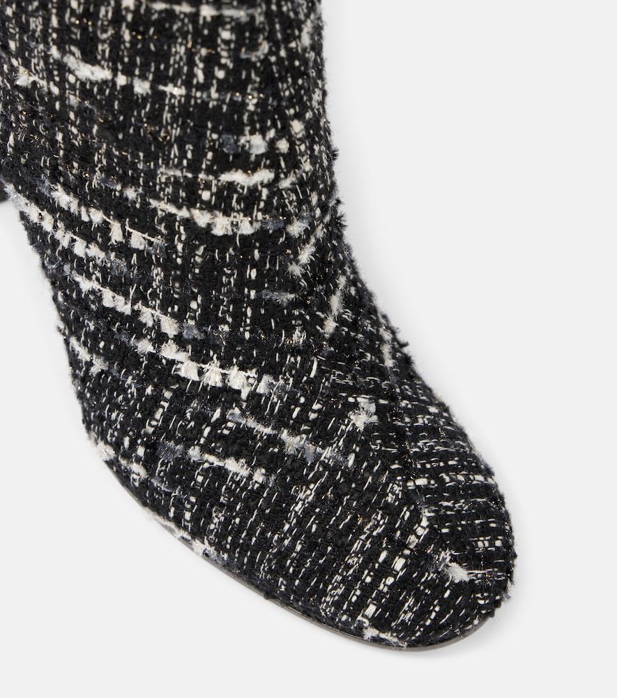 Boucle knee-high boots - Gianvito Rossi - Modalova