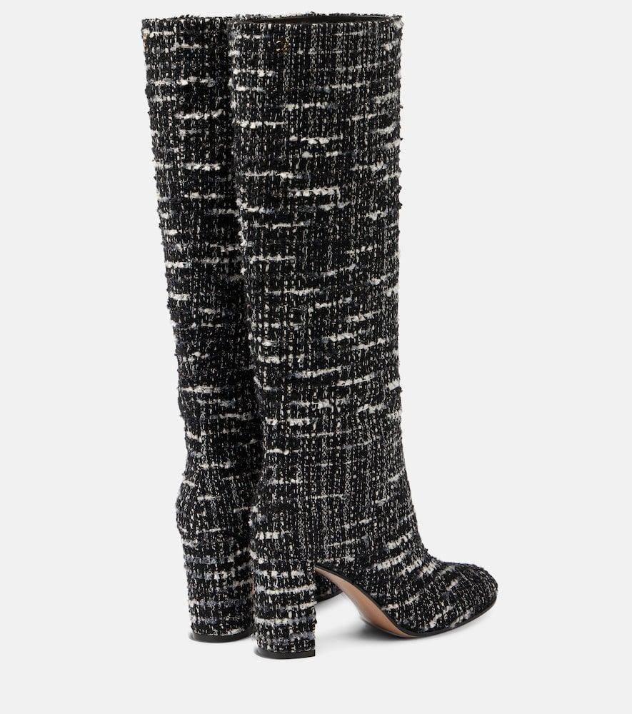 Boucle knee-high boots - Gianvito Rossi - Modalova