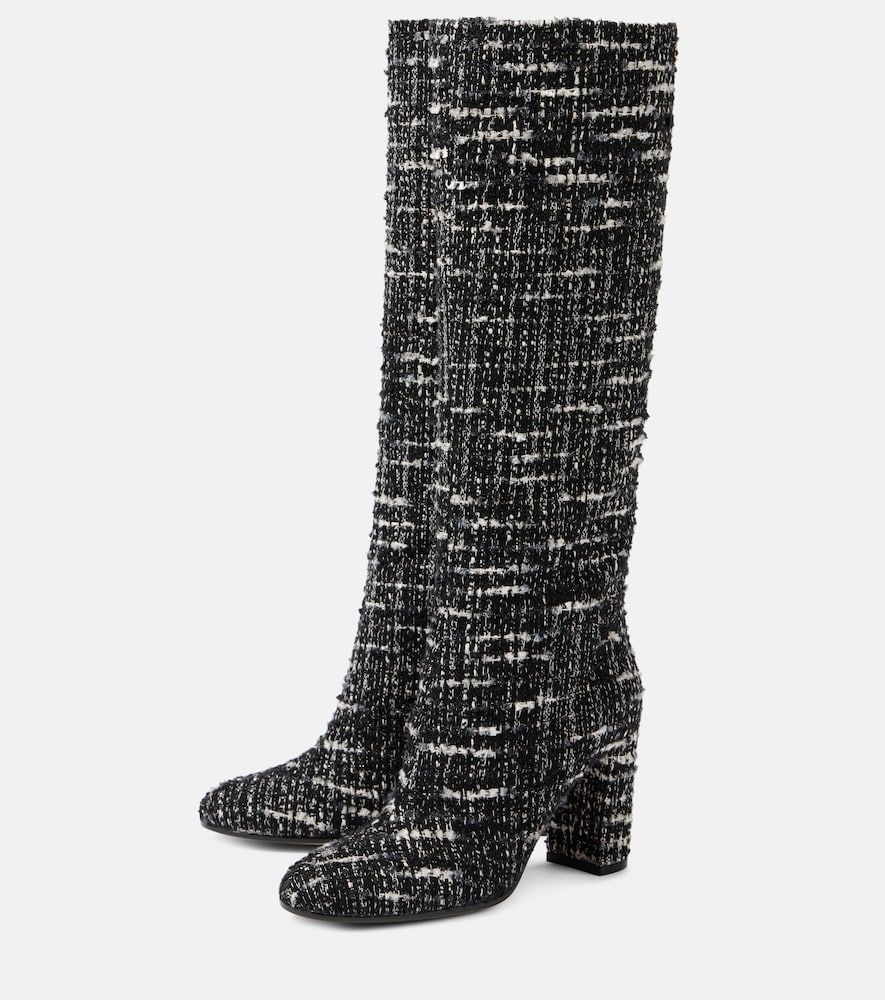 Boucle knee-high boots - Gianvito Rossi - Modalova