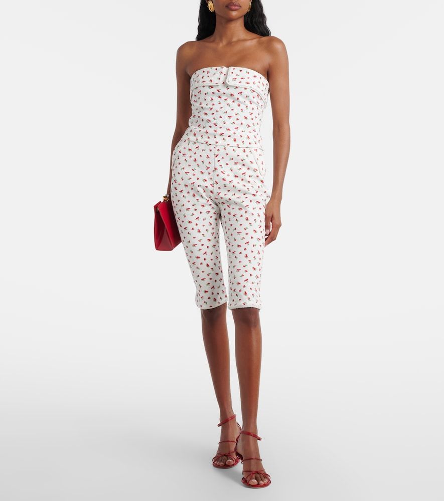 Pantalones capri Ebony en mezcla de algodón estampados - Posse - Modalova