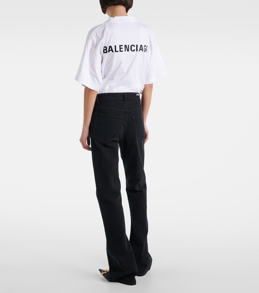 Balenciaga Mid-Rise Wide-Leg Jeans - Balenciaga - Modalova