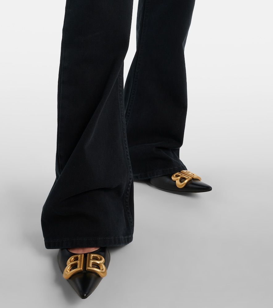Balenciaga Mid-Rise Wide-Leg Jeans - Balenciaga - Modalova