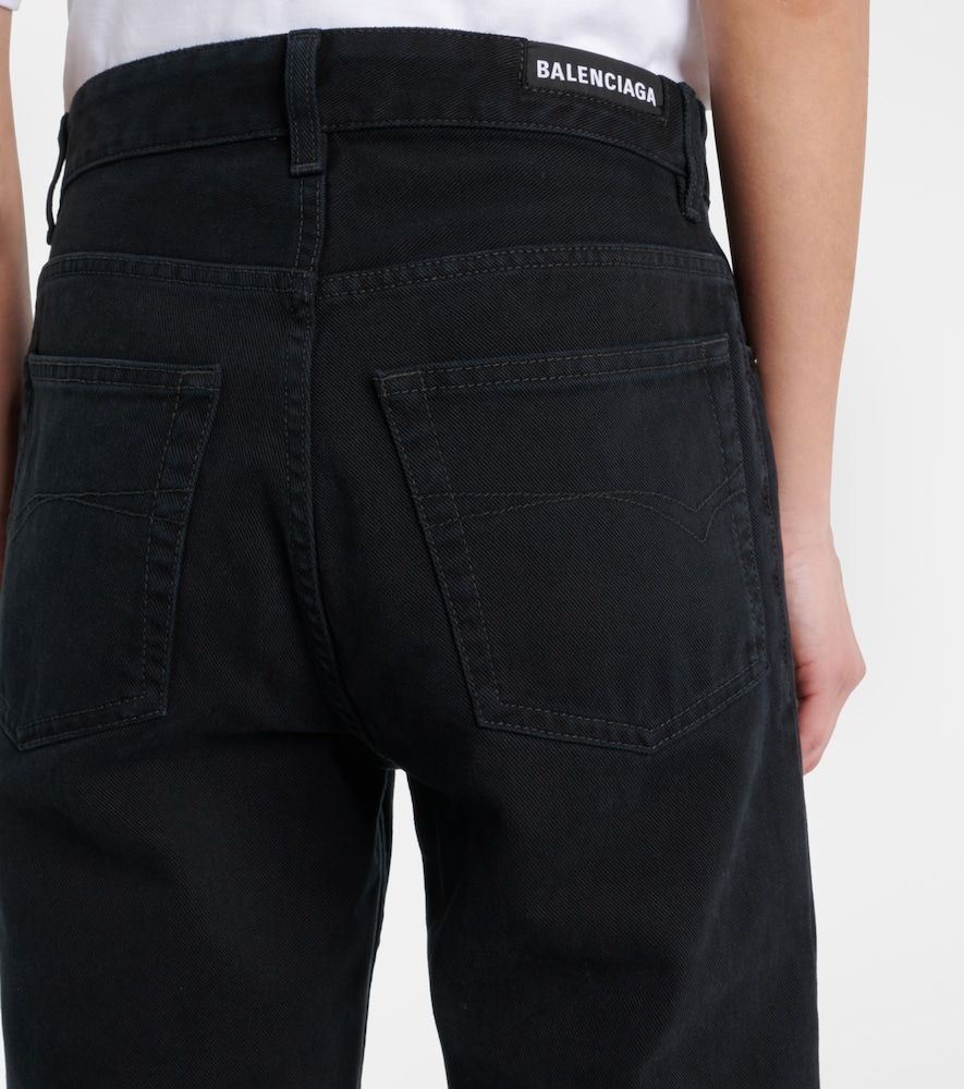 Balenciaga Mid-Rise Wide-Leg Jeans - Balenciaga - Modalova