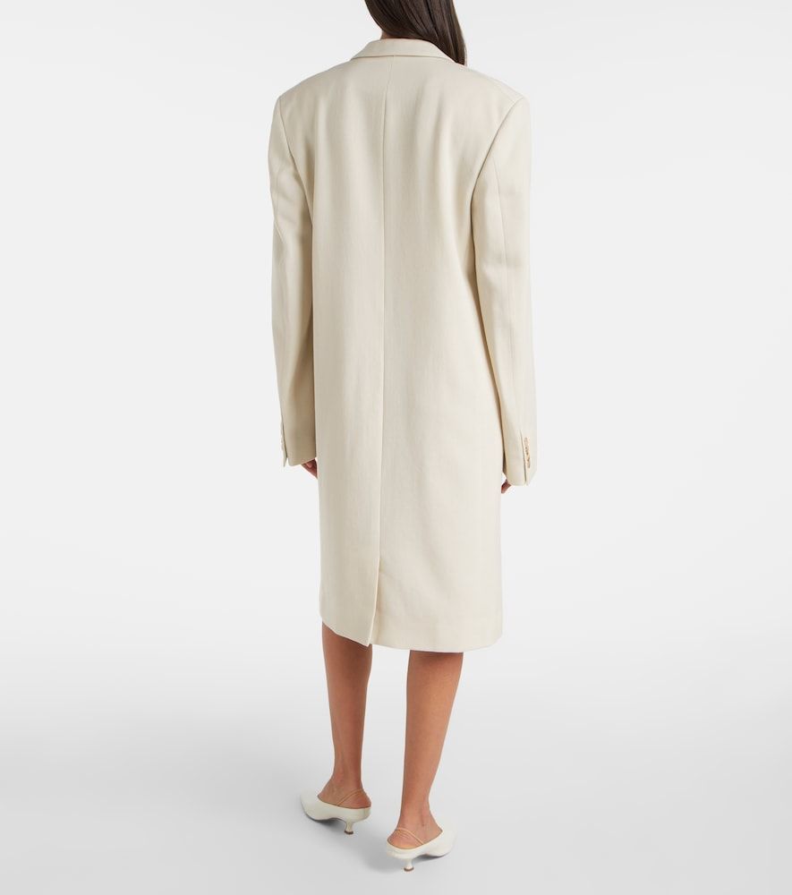 Evelyn double-breasted wool coat - Calvin Klein Collection - Modalova