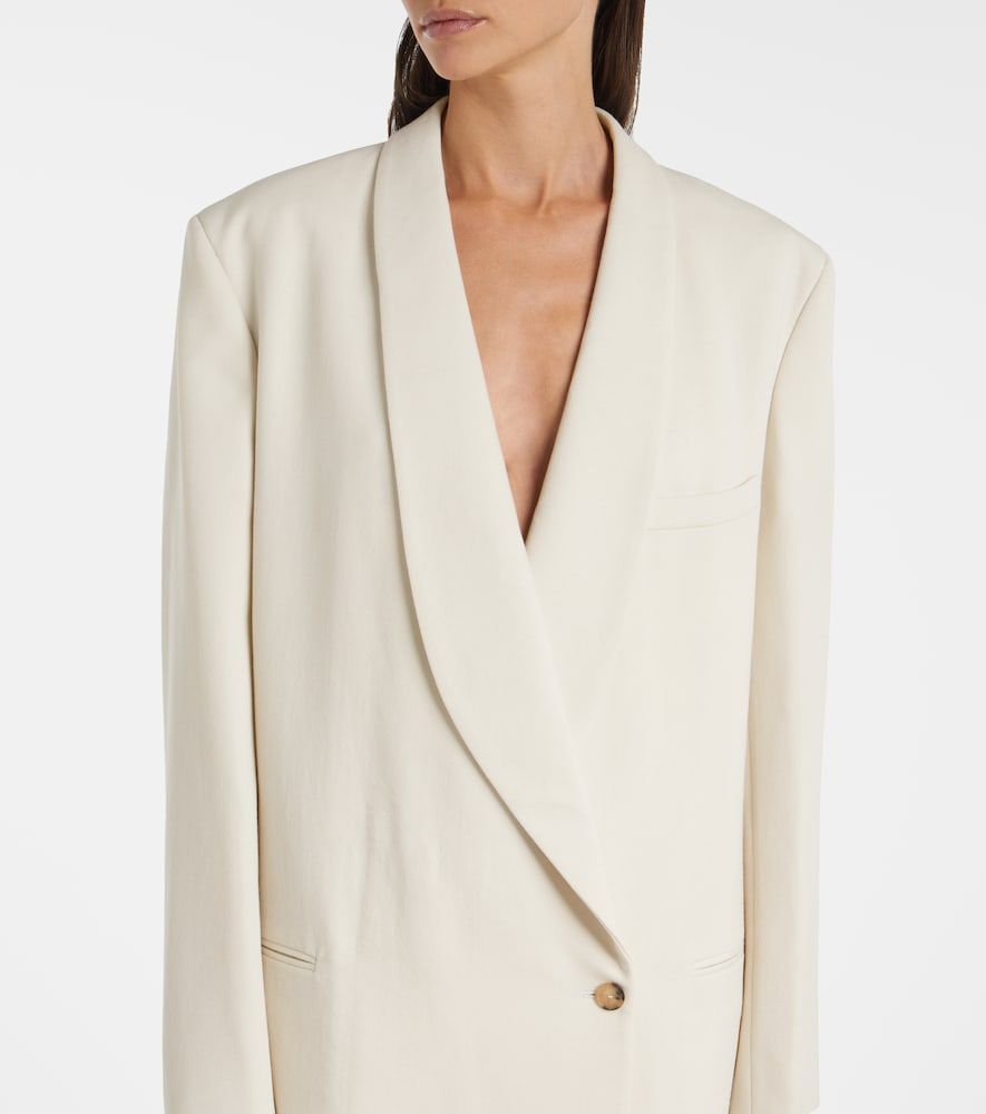 Evelyn double-breasted wool coat - Calvin Klein Collection - Modalova