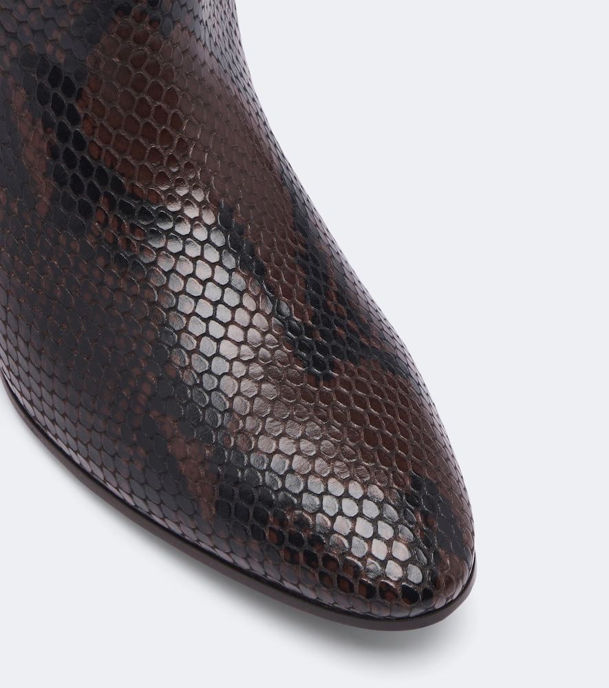 Allegra leather knee-high boots - Le Monde Beryl - Modalova