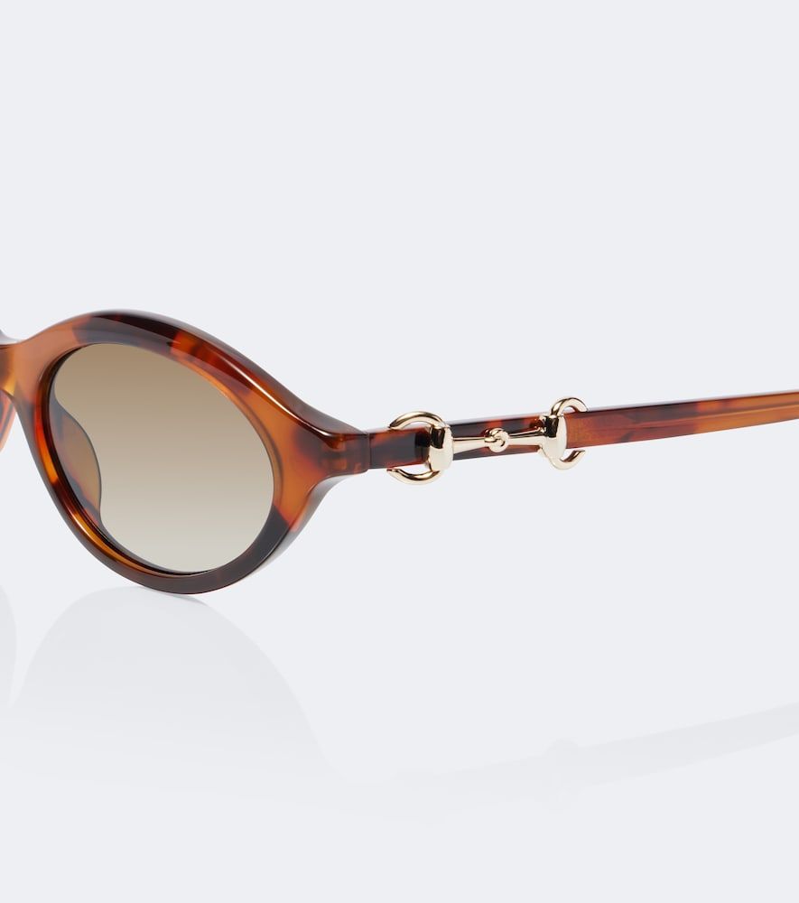Gucci Runde Sonnenbrille Horsebit - Gucci - Modalova