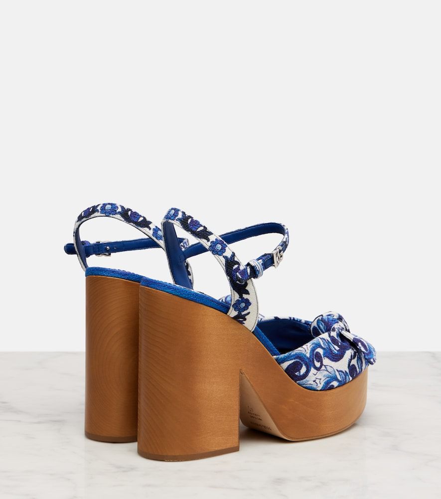 Dolce&Gabbana Sandalias Majolica - Dolce&Gabbana - Modalova