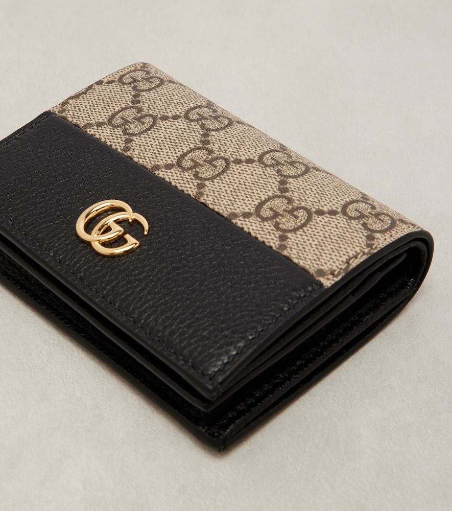 Cartera Mini de piel con Doble G - Gucci - Modalova