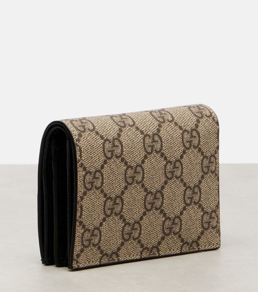 Cartera Mini de piel con Doble G - Gucci - Modalova