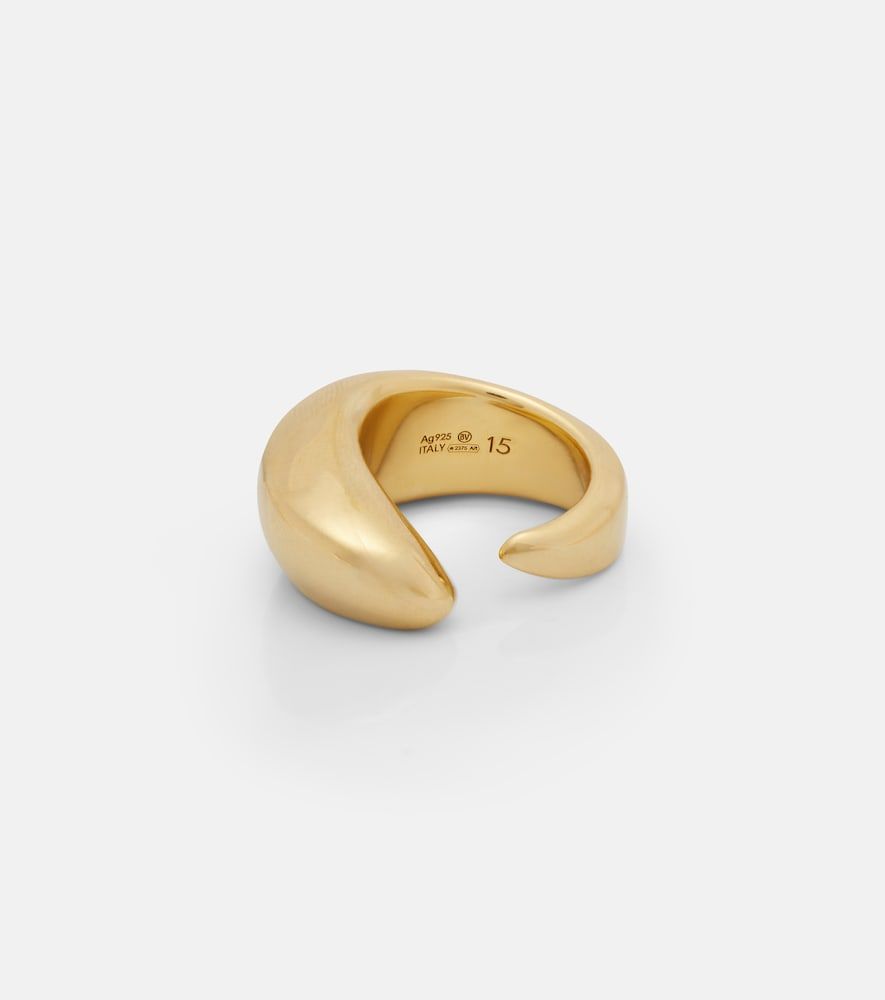 Prisma -plated sterling silver ring - Bottega Veneta - Modalova