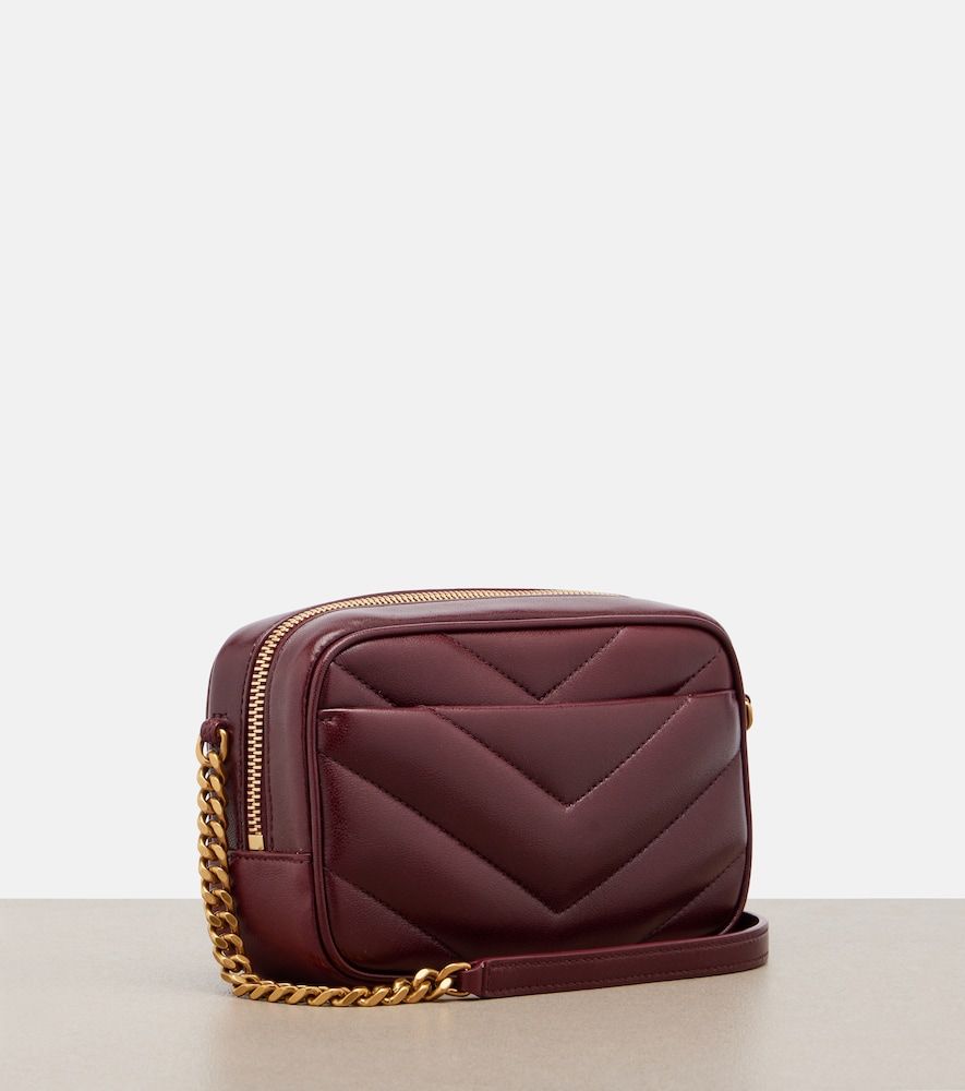 Schultertasche Loulou Mini aus Matelassé-Leder - Saint Laurent - Modalova