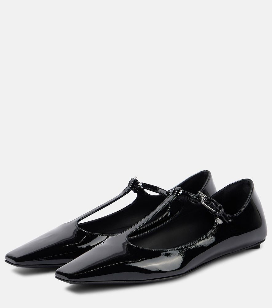 Ballerinas Juno aus Lackleder - The Attico - Modalova