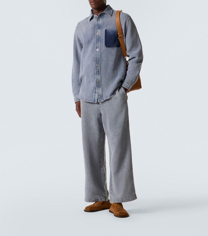 Loewe Mid-Rise Wide-Leg Jeans - Loewe - Modalova