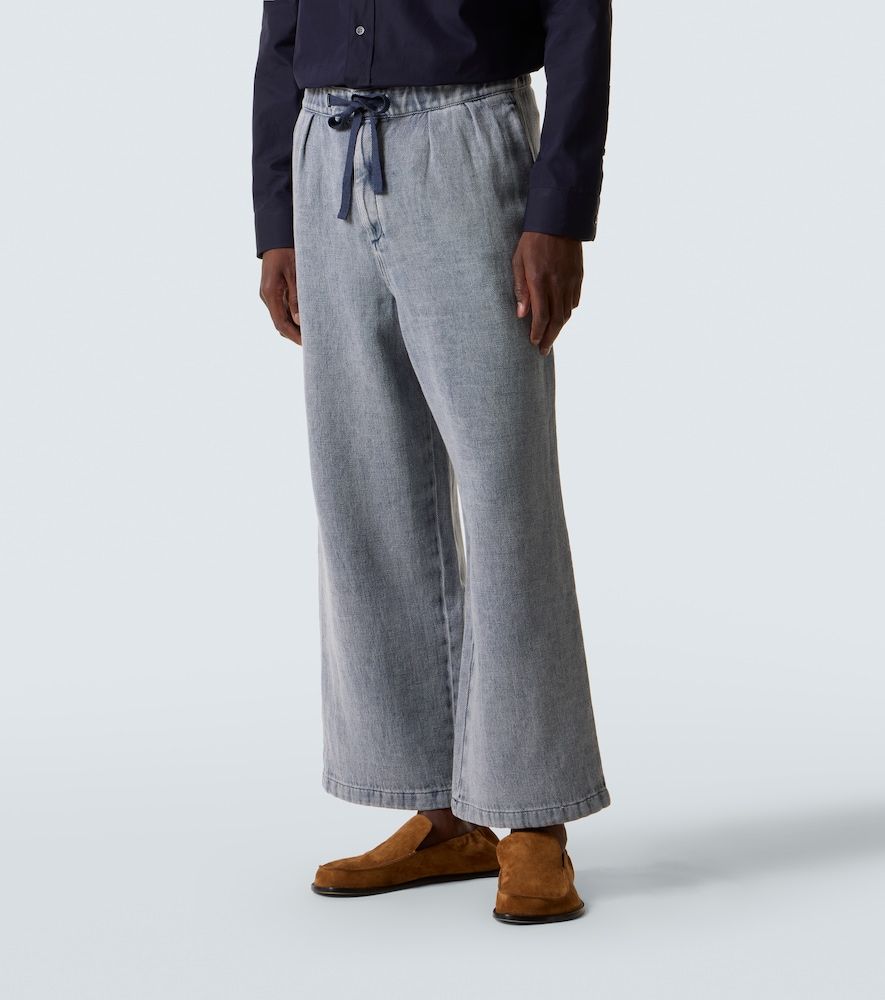 Loewe Mid-Rise Wide-Leg Jeans - Loewe - Modalova