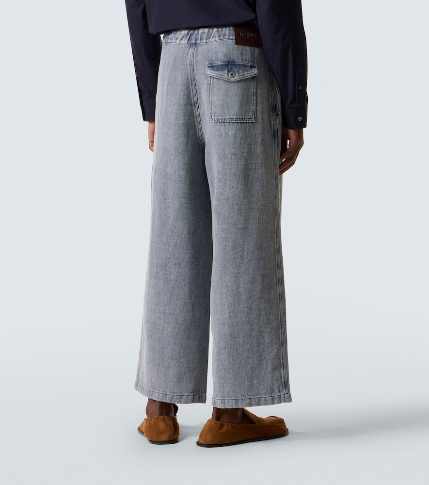 Loewe Mid-Rise Wide-Leg Jeans - Loewe - Modalova