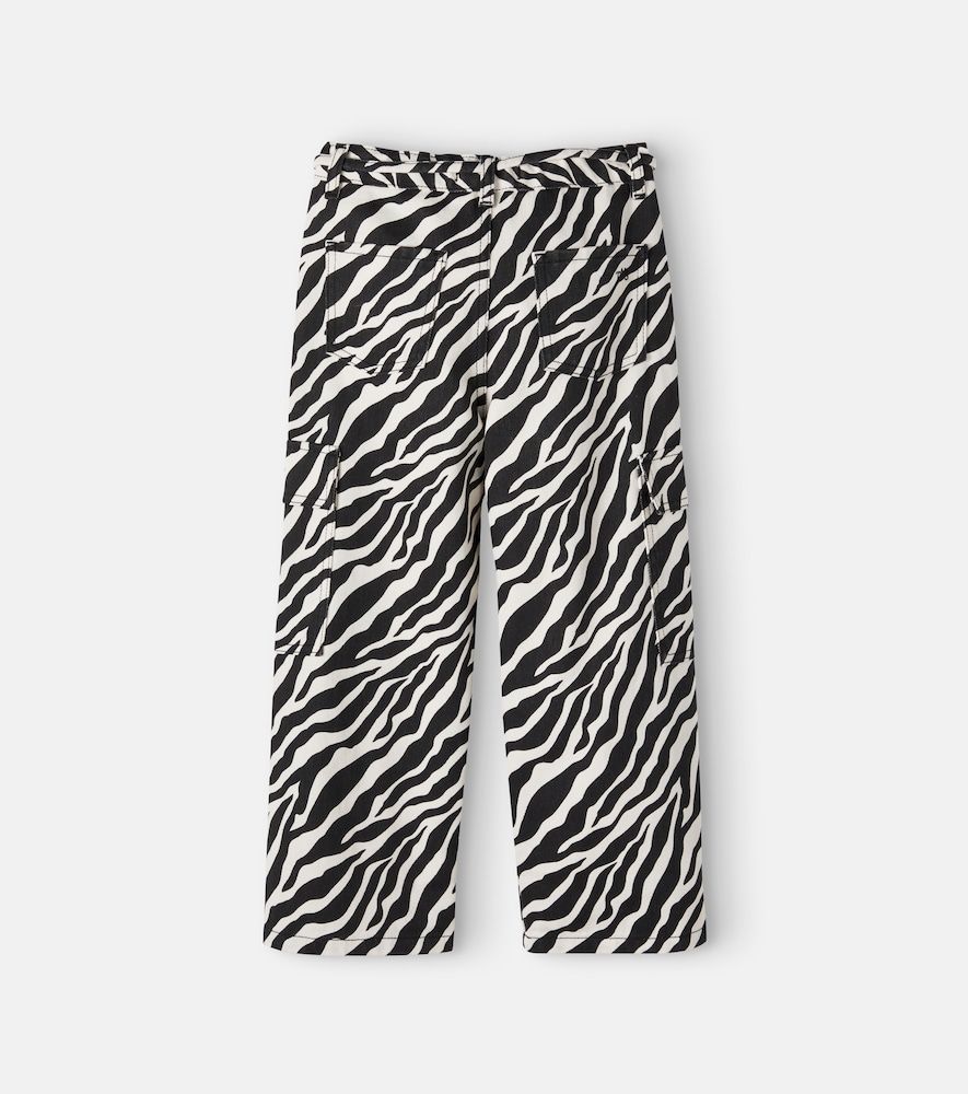 Pantalones de algodón estampados - The New Society - Modalova