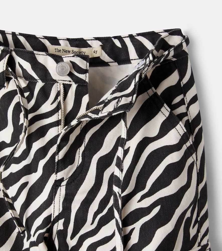 Pantalones de algodón estampados - The New Society - Modalova