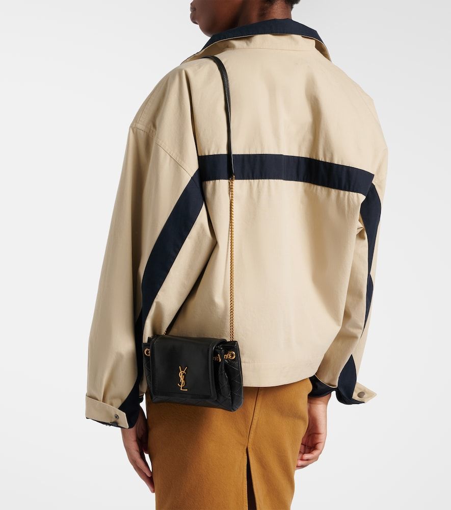 Nolita Mini leather shoulder bag - Saint Laurent - Modalova