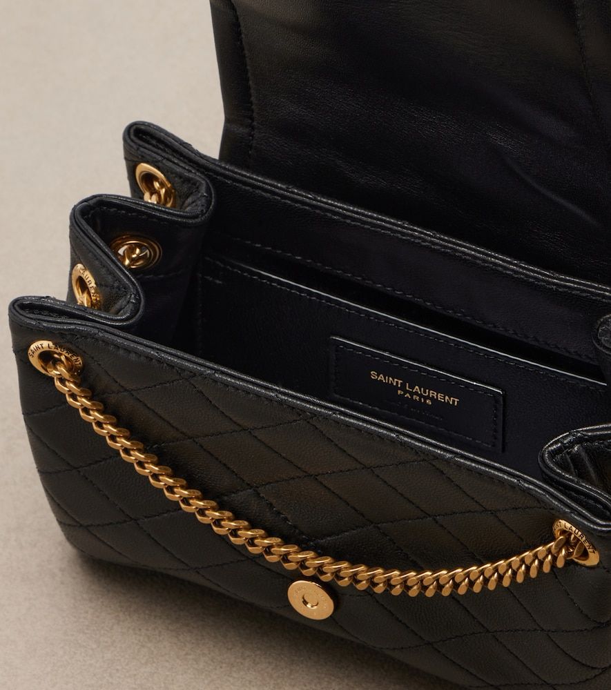 Nolita Mini leather shoulder bag - Saint Laurent - Modalova