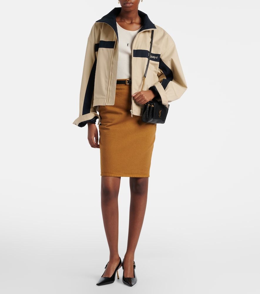 Nolita Mini leather shoulder bag - Saint Laurent - Modalova