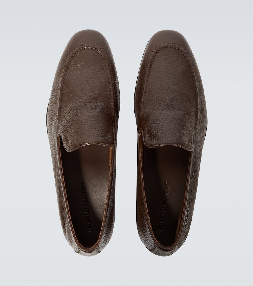 Slip-Ons Truro aus Leder - Manolo Blahnik - Modalova