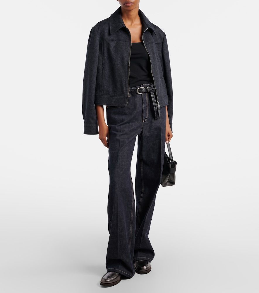 Top in misto cotone - Brunello Cucinelli - Modalova