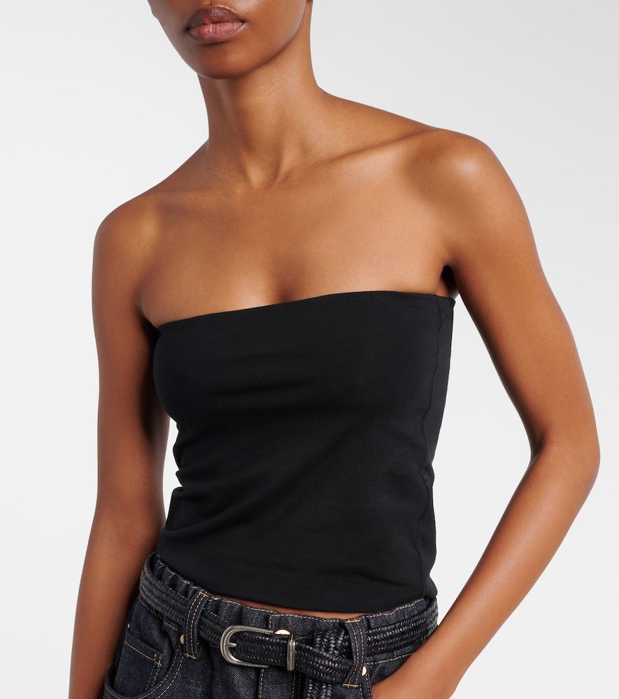 Top in misto cotone - Brunello Cucinelli - Modalova