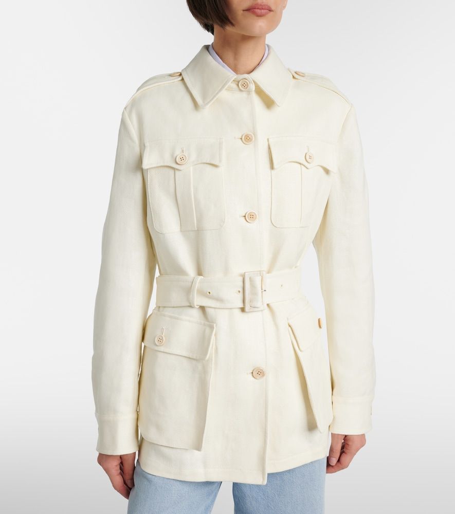 Sydney linen field jacket - Ralph Lauren Collection - Modalova