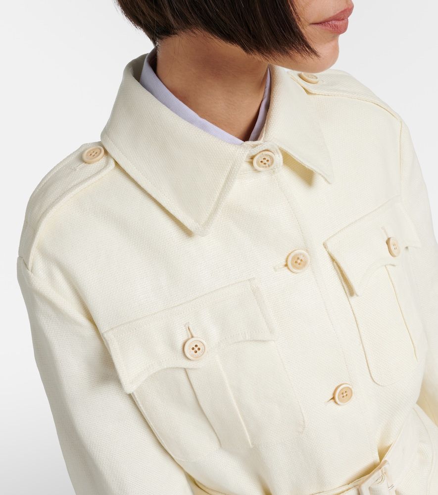 Sydney linen field jacket - Ralph Lauren Collection - Modalova