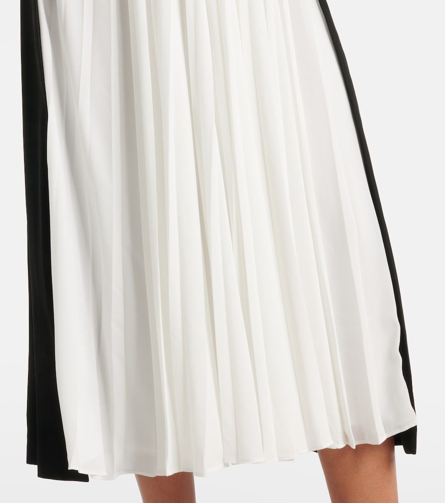 Esther embellished crepe and plisse midi dress - Simkhai - Modalova