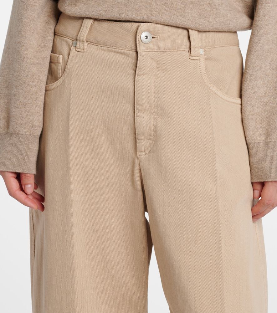 Mid-Rise Wide-Leg Jeans Monili - Brunello Cucinelli - Modalova